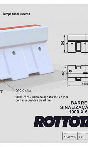 barreira plástica bicolor barreira plástica bicolor
