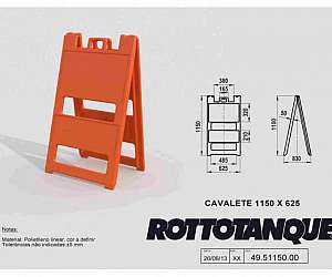 cavalete polietileno cavalete polietileno
