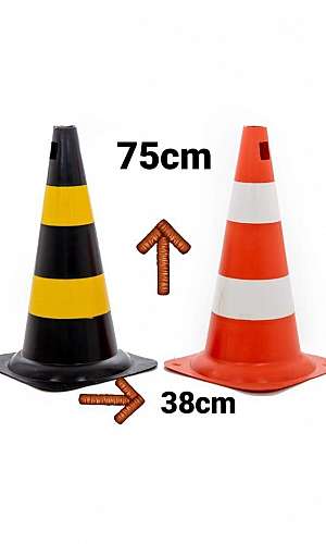 cone de sinalização 75 cm cone de sinalização 75 cm