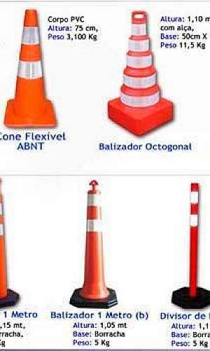 Cone de sinalização Cone de sinalização