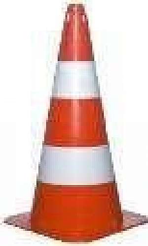 Cones de sinalização Cones de sinalização