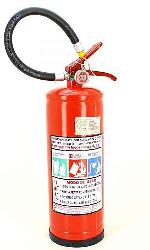 Extintor de pó abc Extintor de pó abc