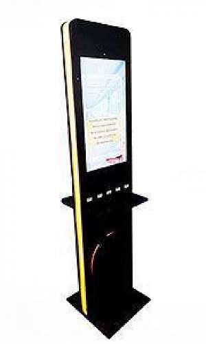 Locação de totem carregador de celular Locação de totem carregador de celular