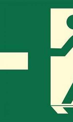 Placa de sinalização fotoluminescente preço Placa de sinalização fotoluminescente preço