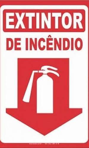 Placas de sinalização contra incêndio Placas de sinalização contra incêndio