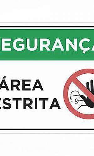 Placas de sinalização de segurança Placas de sinalização de segurança
