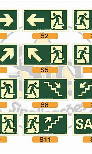 Placas de sinalização Placas de sinalização