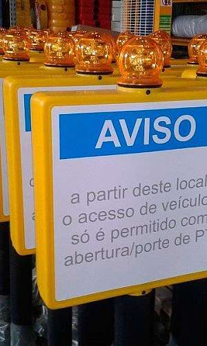 Sinalização com LEDs Sinalização com LEDs